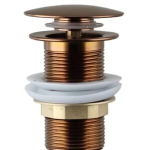 Pileta metalna bez preliva satin copper klik-klak 5/4 Hydra AquaLux