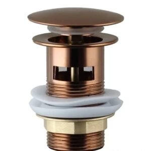 Pileta metalna sa prelivom Satin copper klik-klak 5/4 Minor AquaLux