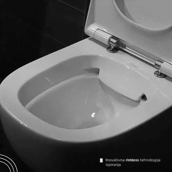 WC Šolja FLUENTA - RIMLES B PEŠTAN - Image 3