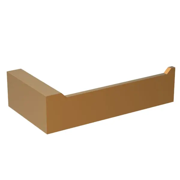 Držač toalet papira - Fluenta Q - Bakar PEŠTAN