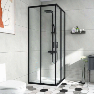 Tuš kabina 90x90 kaljeno staklo R