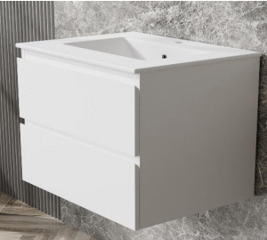 Kupatilski ormaric sa umivaonikom Tea 80cm bijeli R