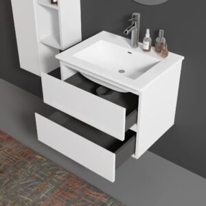 Kupatilski ormarić sa umivaonikom baza Q-60 bijela QILONG HE