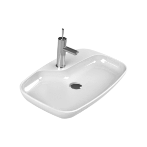 Umivaonik nadgradni 70×43 NOVA sa rupom CeraStyle HE