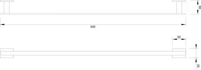 Držač peškira MINOTTI 60cm 20724 I - Image 2