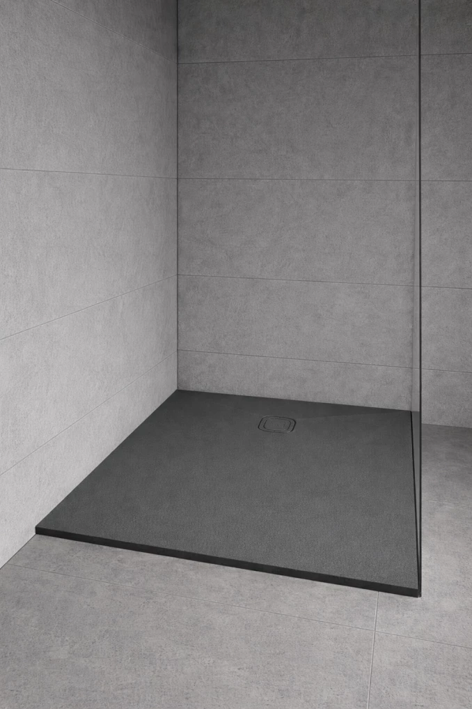 Tuš kada 100x80 umjetni mramor FORMAT AMALFI ANTRACITE I - Image 2