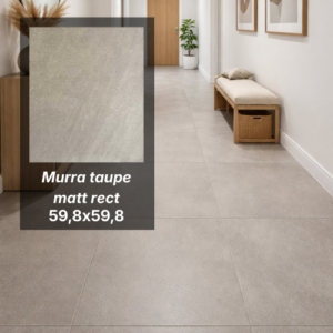 Pločica 59,8x59,8 Murra taupe matt rect 1153