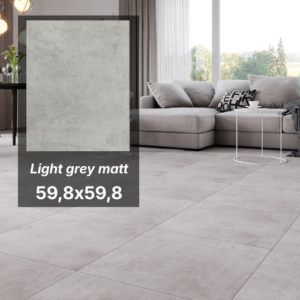 Pločica 59,8x59,8 Light Grey matt