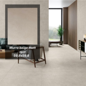 Pločica 59,8x59,8 Murra Beige Matt Rect 1152