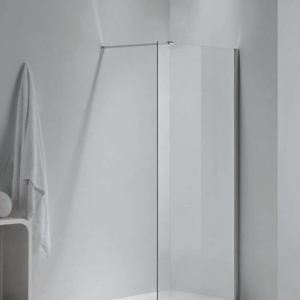 Tuš kabina walk in 120x195 prozirno staklo Aurora Chiaro HE