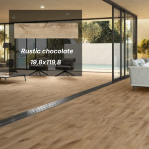 Keramičke pločice 19,8x119,8 Rustic chocolate 1163