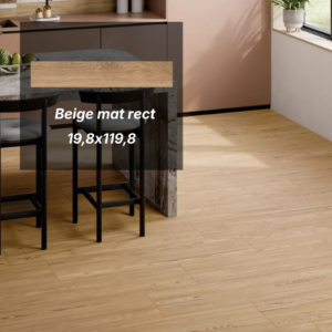 Keramičke pločice 19,8x119,8 Beige matt rect  1166