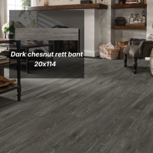 Keramičke pločice 20x114 Dark chesnut rett bant 1172