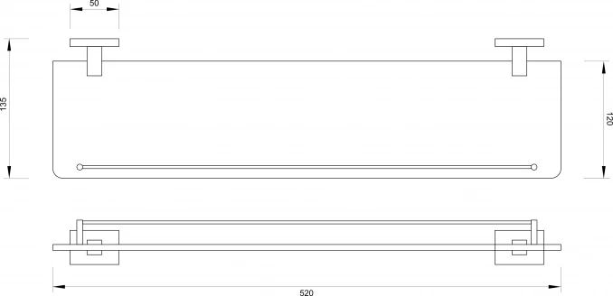 Stakleni etažer 20737 I - Image 2