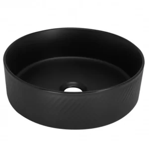 Lavabo nadgradni Minotti 7038CM 360x360x120 mat crni I