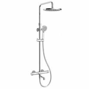 Baterija termostatska COPEN sa pomicnom lulom i usponskim tušem hrom C-01-503CR I