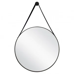 Ogledalo MINOTTI fi 70 sa kožnim kaišem H-001-70NL I