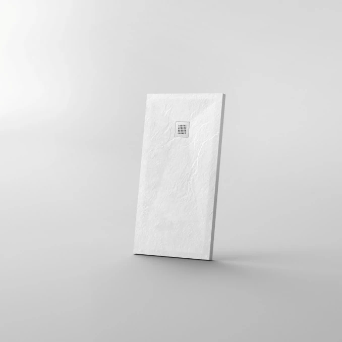 Tuš kada kvadratna 140x80x2.5 COPEN BIJELA sa rešetkom C-11-148W I - Image 2