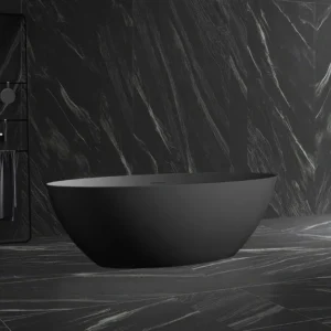 Kada samostojeca COPEN RITA 170x80x58 mat crna C-08-1007MB I