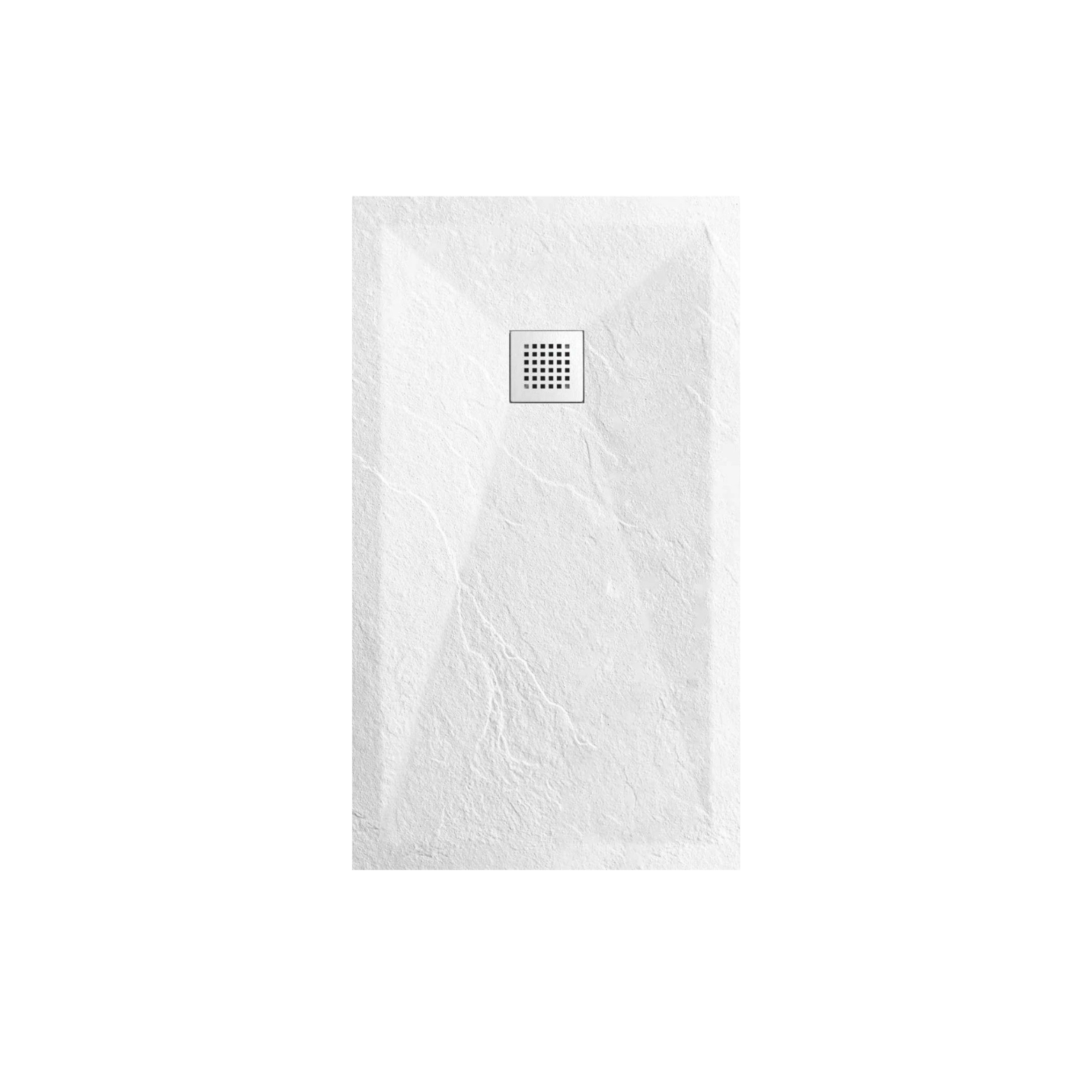 Tuš kada kvadratna 140x80x2.5 COPEN BIJELA sa rešetkom C-11-148W I