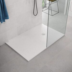 Tuš kada umjetni mramor bijela SMART SLATE 120x90