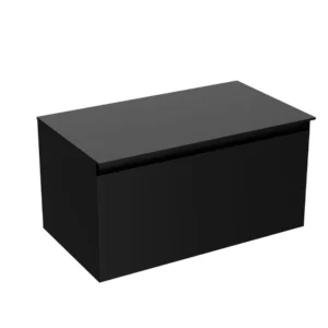 Kupatilski ormarić TISA 80cm bez lavaboa crni TSA0800.BS I