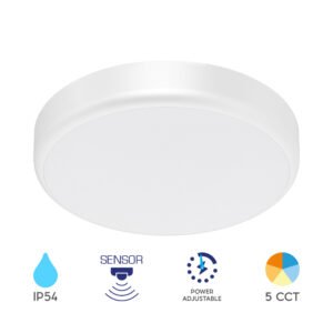 Plafonjera BRY-GRANDE-RND-20W-5IN1-SNS-IP54-Braytron