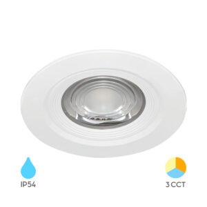 Led spot ugradni G3-7W okrugli bijeli-3IN1-IP54 Braytron