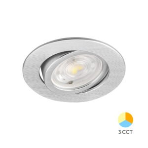 Led spot ugradni 7W okrugli srebrni 3u1 Braytron