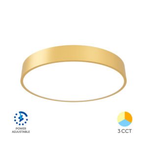 Plafonjera LED BRY-BLADE-SR-RND-GLD-36W-3IN1-WAT3-Braytron