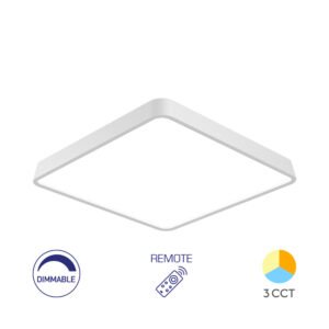 Plafonjera LED BRY-BLADE-SS-SQR-BIJELA-45W-RMT-Braytron