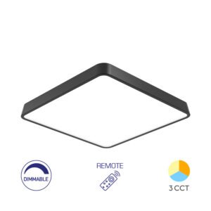 Plafonjera LED BRY-BLADE-SS-SQR-BLC-45W-RMT-Braytron