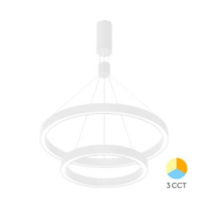 Luster LED BRY-LINA-PD-2540-okrugli bijeli-65W-3IN1-Braytron