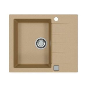 Sudoper 590x500 Cadit 10 G55-beige A