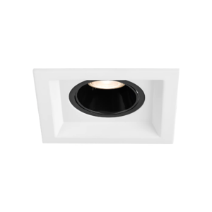 LED reflektor ugradni bijelo/crni kvadratni Gata Braytron