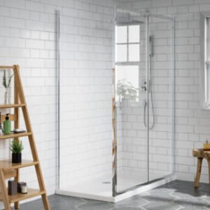 Tuš kabina 120x90 ST 6mm otvor na jednoj strani Atlantis Combo R