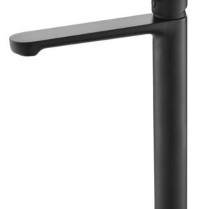 Baterija za umivaonik visoka mat crna Inter Ceramic Torino MG
