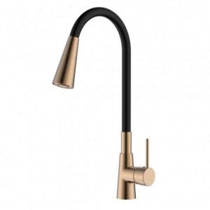 Baterija za sudoper+set za ugradnju rose gold Inter Ceramic Havana MG
