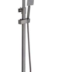 Usponski tuš s tuš ružom i palicom gun grey Inter Ceramic Jasmina MG