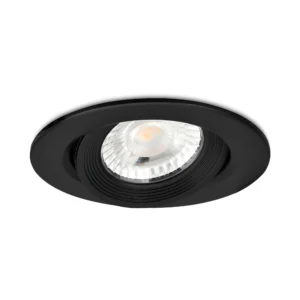 Led spot okrugla 7W 3000k crna SpotLED Braytron