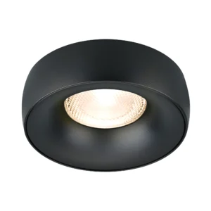 Led spot okrugla crna Alfa Braytron