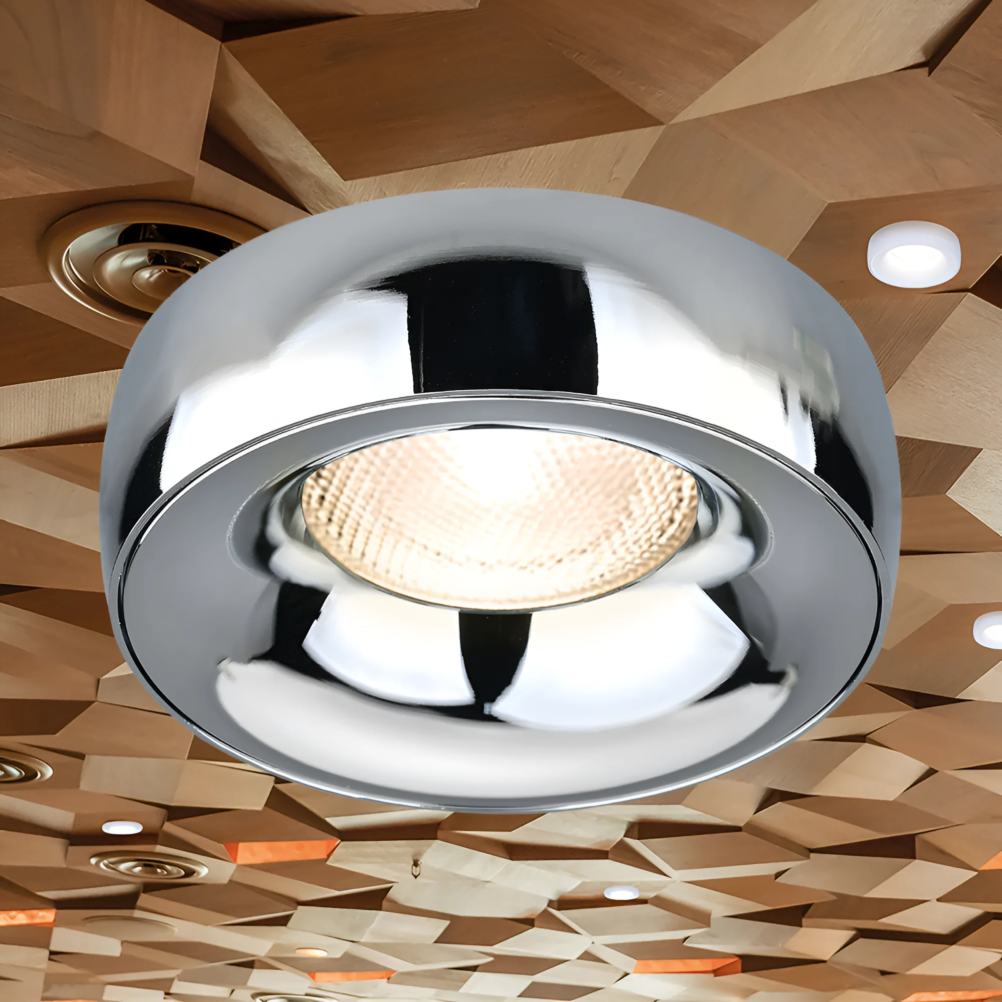Led spot okrugla hrom Alfa Braytron - Image 2
