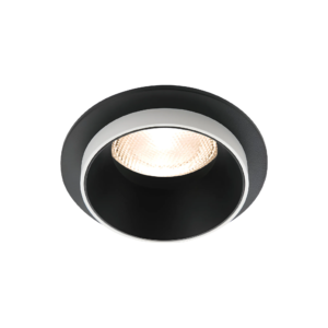 Led spot okrugla crna/bijela Alfa Braytron