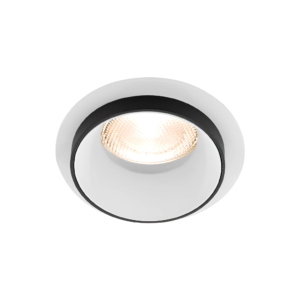 Led spot okrugla bijela/crna Alfa Braytron