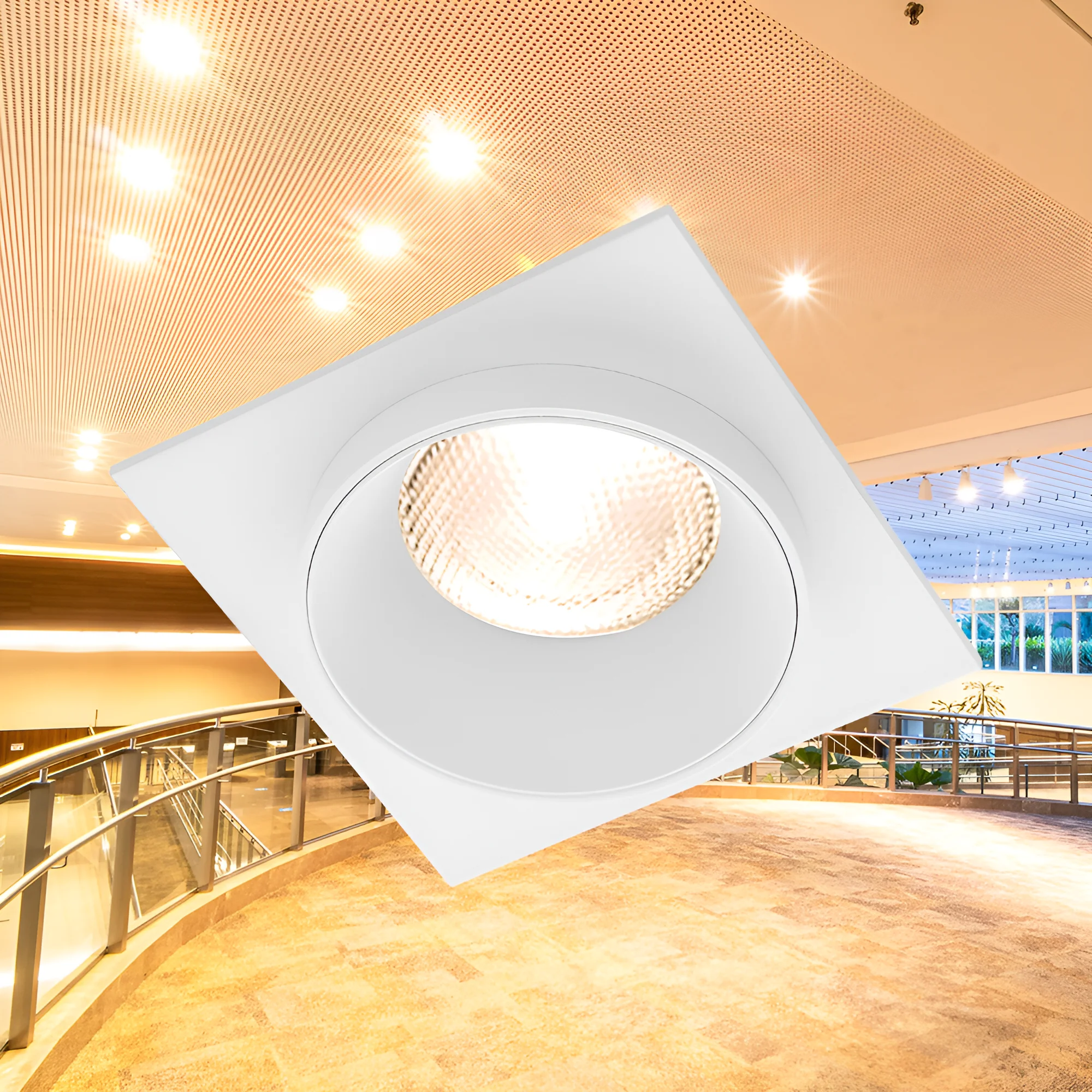 Led spot kvadratna bijela Alfa Braytron - Image 2