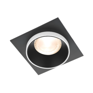 Led spot kvadratna crna/bijela Alfa Braytron