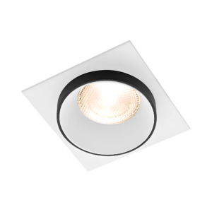 Led spot kvadratna bijela/crna Alfa Braytron
