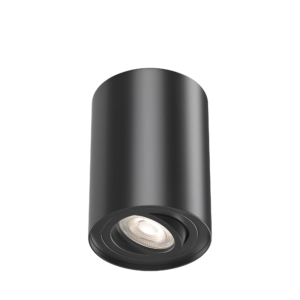 Led spot nadgradna okrugla crna Gama Braytron