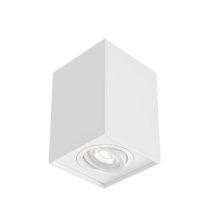 Led spot nadgradna kvadratna bijela Gama Braytron