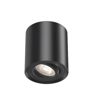 Led spot nadgradna okrugla crni Gama Braytron